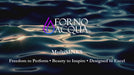 Forno ACQUA 33". Drop-In/Undermount 3-Level Workstation Sink with Faucet D-WP30 - Side View