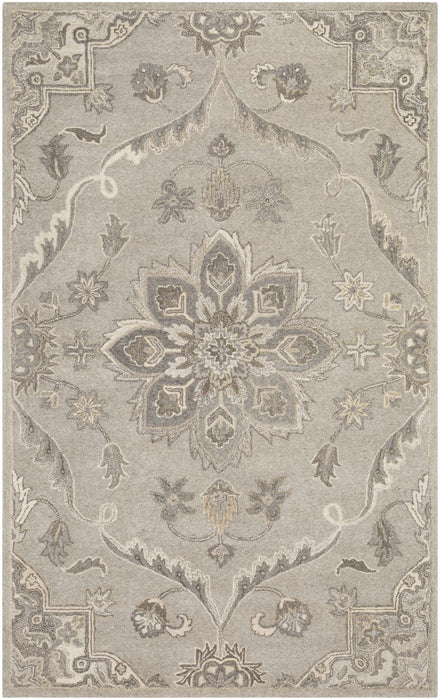Peterstown Beige Wool Rug