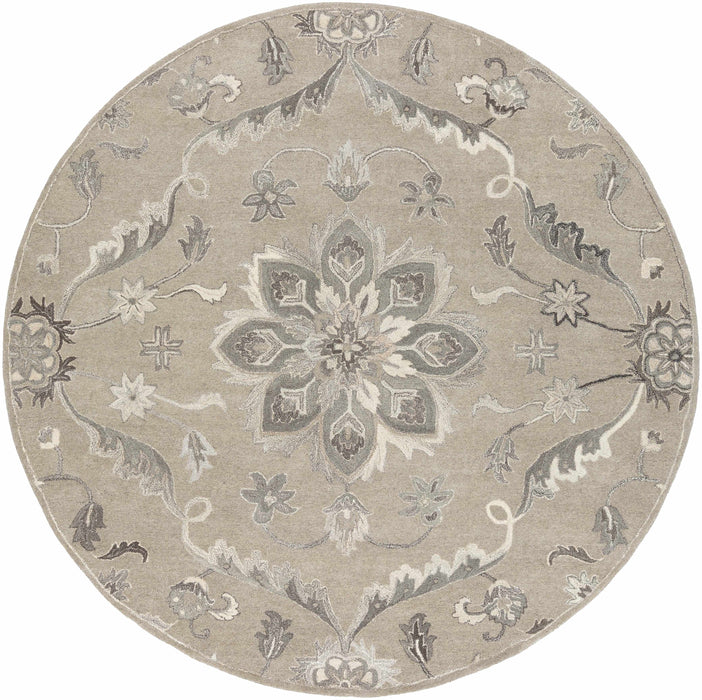 Peterstown Beige Wool Rug
