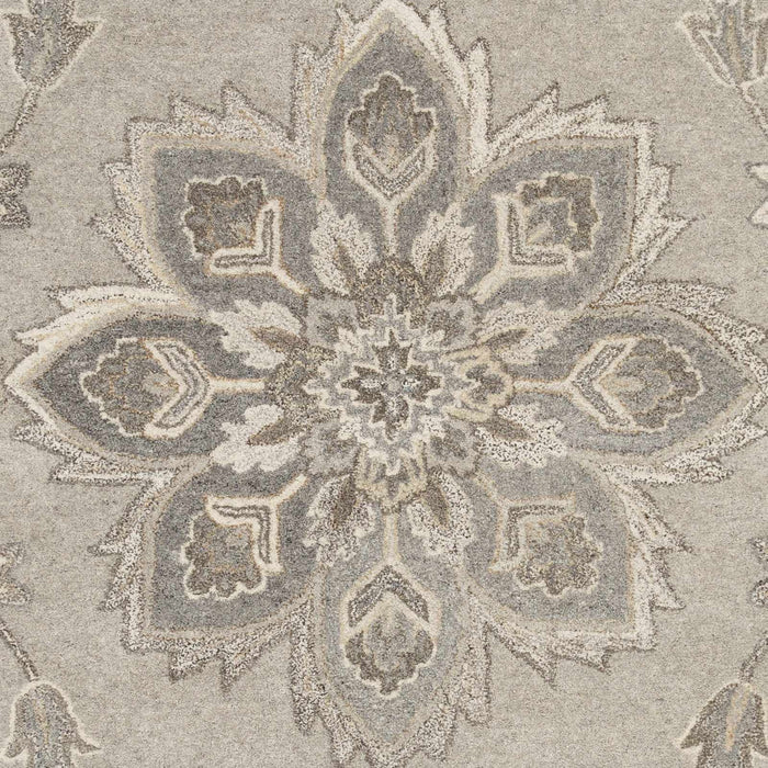 Peterstown Beige Wool Rug