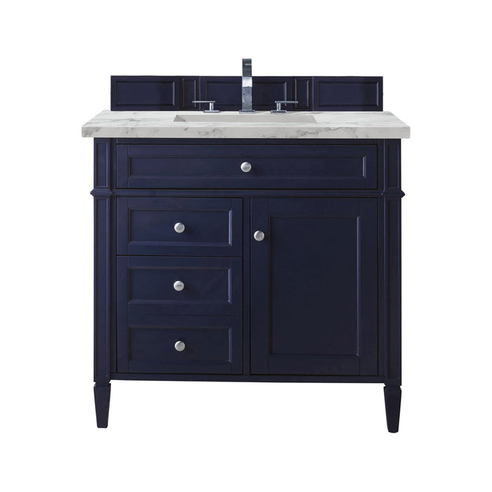 James Martin Brittany 36" Single Bathroom Vanity, Victory Blue