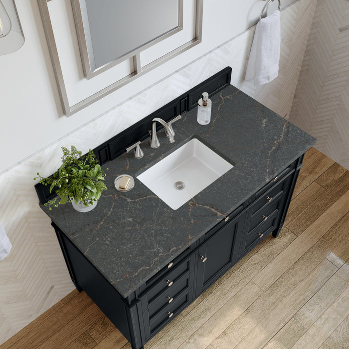 James Martin Brittany 48" Single Bathroom Vanity, Black Onyx