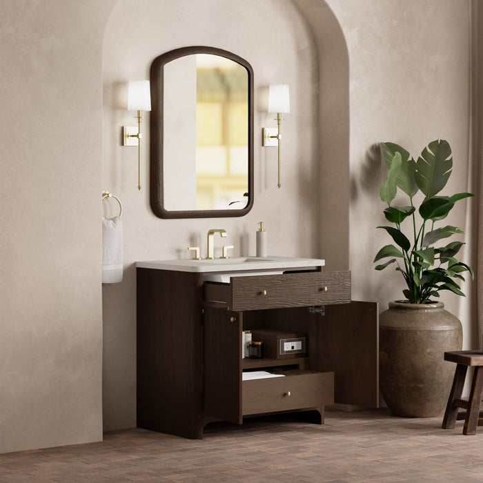 James Martin Gracyn 36" Single Bathroom Vanity, Sable