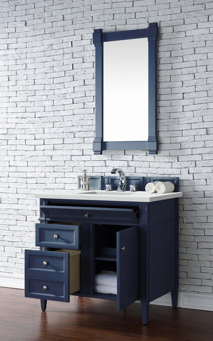 James Martin Brittany 36" Single Bathroom Vanity, Victory Blue