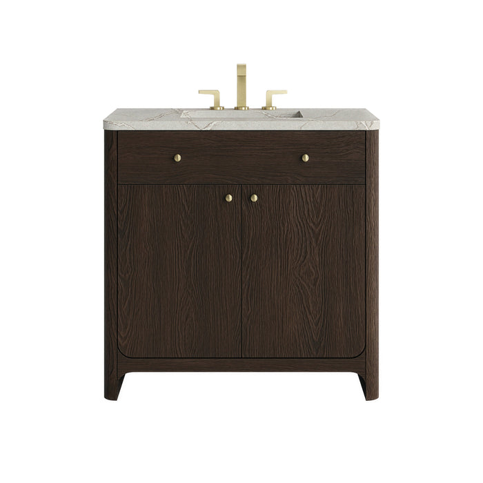James Martin Gracyn 36" Single Bathroom Vanity, Sable