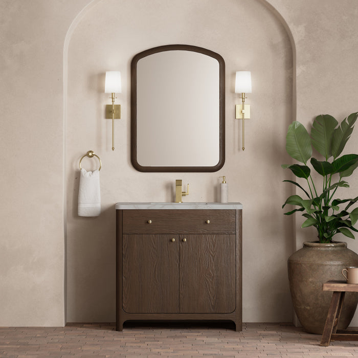 James Martin Gracyn 36" Single Bathroom Vanity, Sable