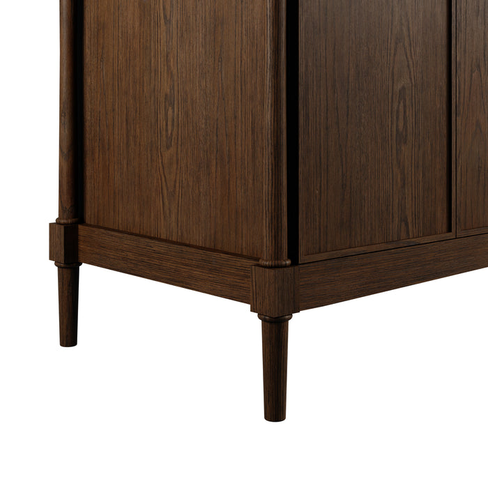 James Martin Kinnsden 72" Double Bathroom Vanity, Sable Oak