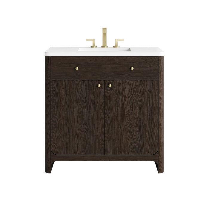 James Martin Gracyn 36" Single Bathroom Vanity, Sable