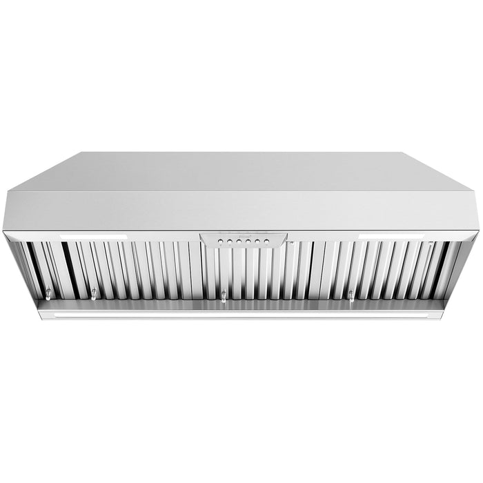42" Range Hood Insert, 1200 CFM Stainless Steel Ducted Vent Hood Insert with Dimmable LED Lights - NX-19IS-42