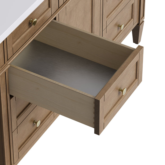 James Martin Brittany 48" Single Bathroom Vanity, Pecan