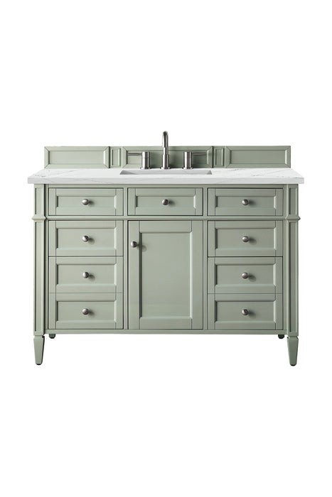 James Martin Brittany 48" Single Bathroom Vanity, Sage Green