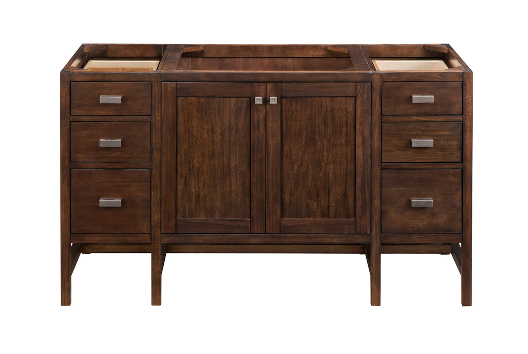 James Martin Addison 60" Single Bathroom Vanity, Mid-Century Acacia