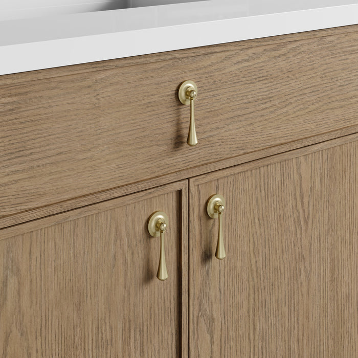 James Martin Kinnsden 36" Single Bathroom Vanity, Weathered Oak