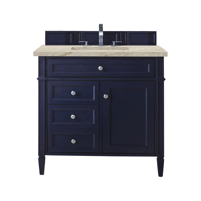 James Martin Brittany 36" Single Bathroom Vanity, Victory Blue