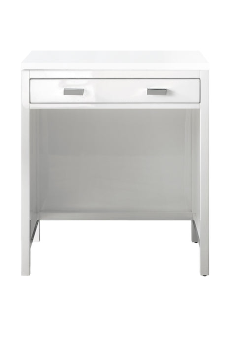 James Martin Addison 30" Countertop Unit, Glossy White