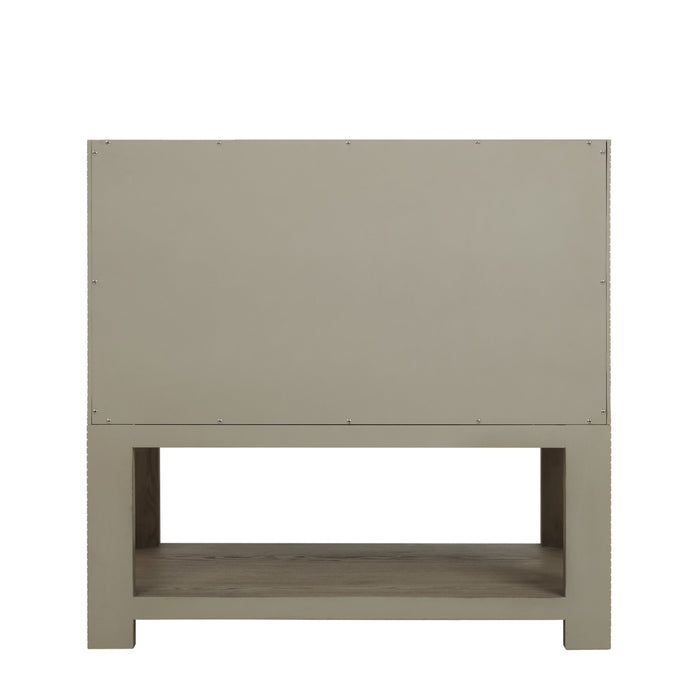 James Martin Lucian 36" Single Bathroom Vanity, Pebble Oak