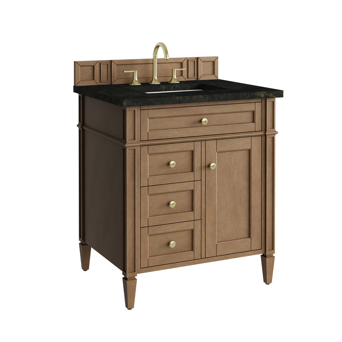 James Martin Brittany 30" Single Bathroom Vanity, Pecan