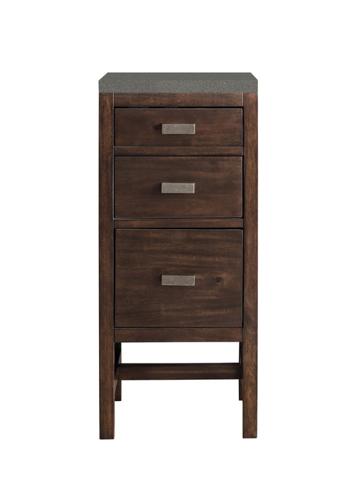 James Martin Addison 15" Base Cabinet, Mid-Century Acacia