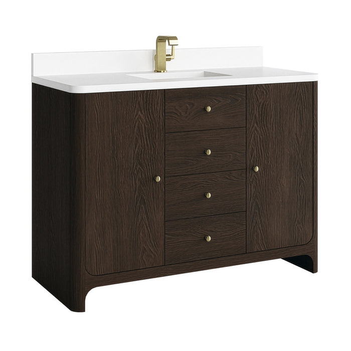 James Martin Gracyn 48" Single Bathroom Vanity, Sable