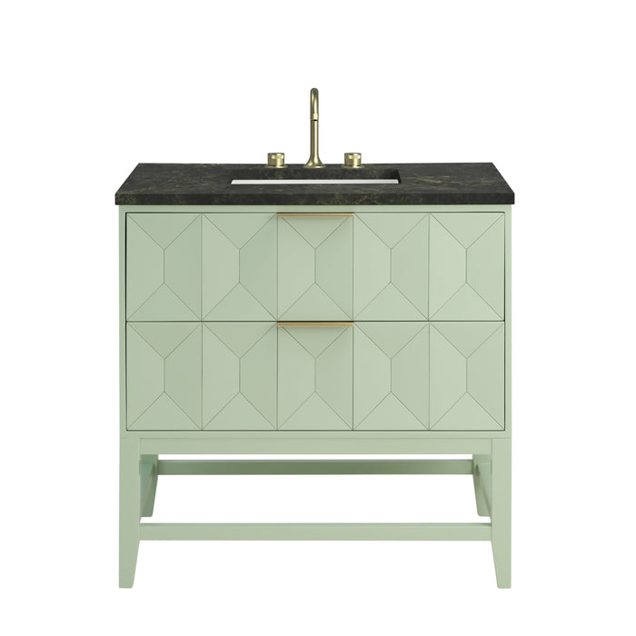 James Martin Emmeline 36" Single Bathroom Vanity, Pistachio