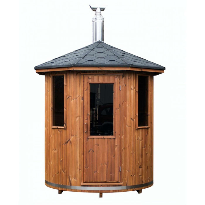 SAUNA EVOLUTION®  Garden Series Outdoor Sauna Cabin 06