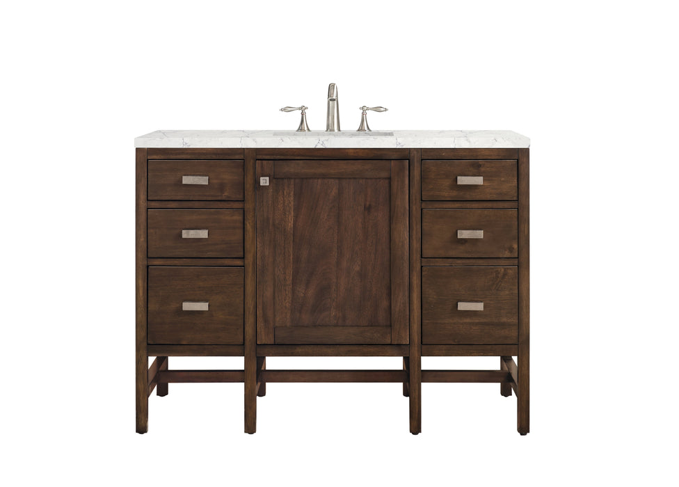 James Martin Addison 48" Single Bathroom Vanity, Mid-Century Acacia