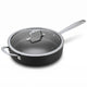 Ceramic Nonstick Sauté Pan with Lid, 4-Qt