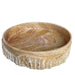 scabos gold travertine round vessel sink