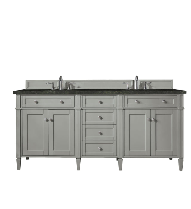 James Martin Brittany 72" Double Bathroom Vanity, Urban Gray