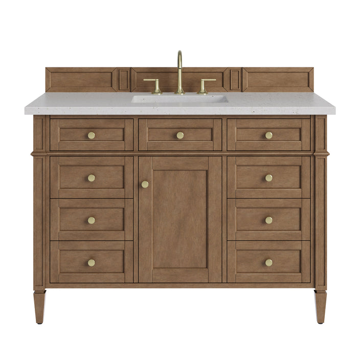 James Martin Brittany 48" Single Bathroom Vanity, Pecan