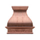 Akicon Custom Custom Copper Vent Hood with Artisan Handcrafted Detail — AKH762BA-C