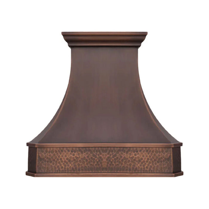 Akicon Custom Handcrafted Classic Copper Range Hood Made to Order — AKH711C-C
