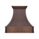 Akicon Custom Handcrafted Classic Copper Range Hood Made to Order — AKH711C-C