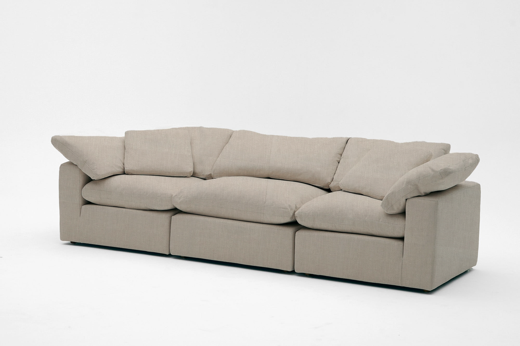 3-Cube Cozy Couch