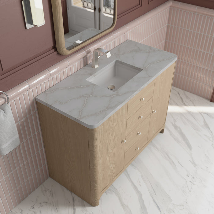 James Martin Gracyn 48" Single Bathroom Vanity, Coastal Driftwood