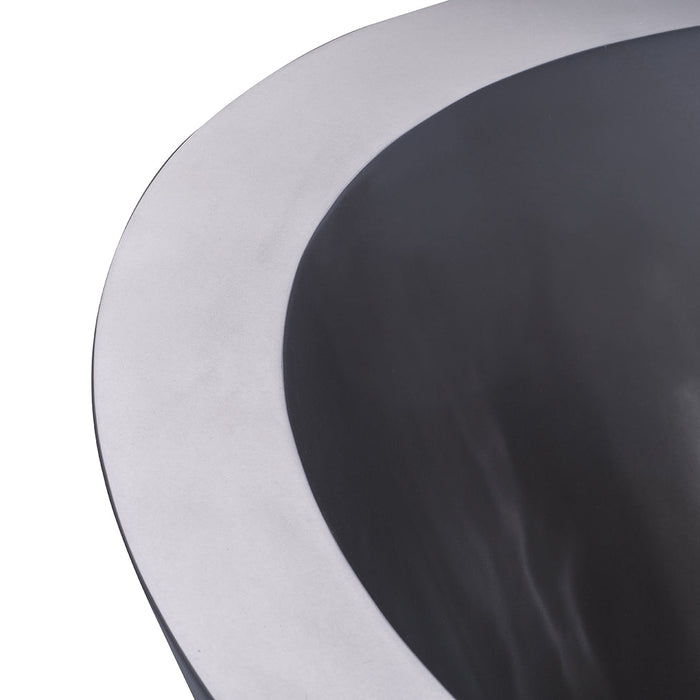 Akicon Custom Handmade Stainless Steel Freestanding Bathtub — AKB30001-S