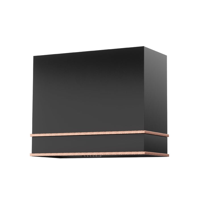 Akicon 36" Stainless Steel Wall Mount Range Hood with 600 CFM Vent Hood — AK-HS36HB-JBC-48