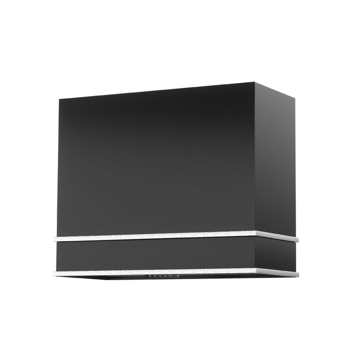 Akicon 36" Stainless Steel Wall Mount Range Hood with 600 CFM Vent Hood — AK-HS36HB-JBC-48