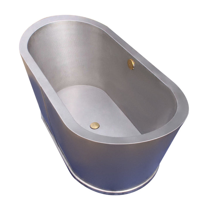 Akicon Custom Handmade Stainless Steel Freestanding Bathtub — AKB30001-S