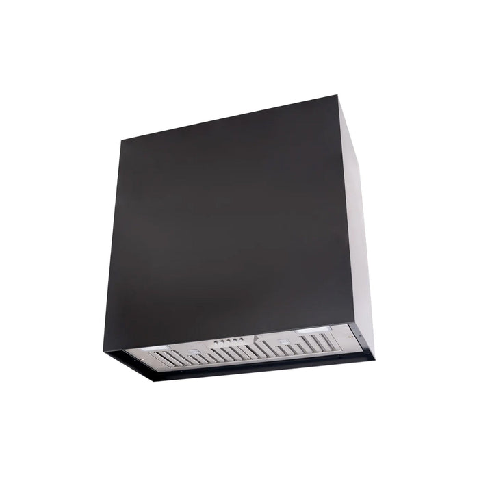 Akicon 30" Stainless Steel Wall Mount Range Hood Modern Box with 600 CFM Vent Hood — AK-HS30H-SW