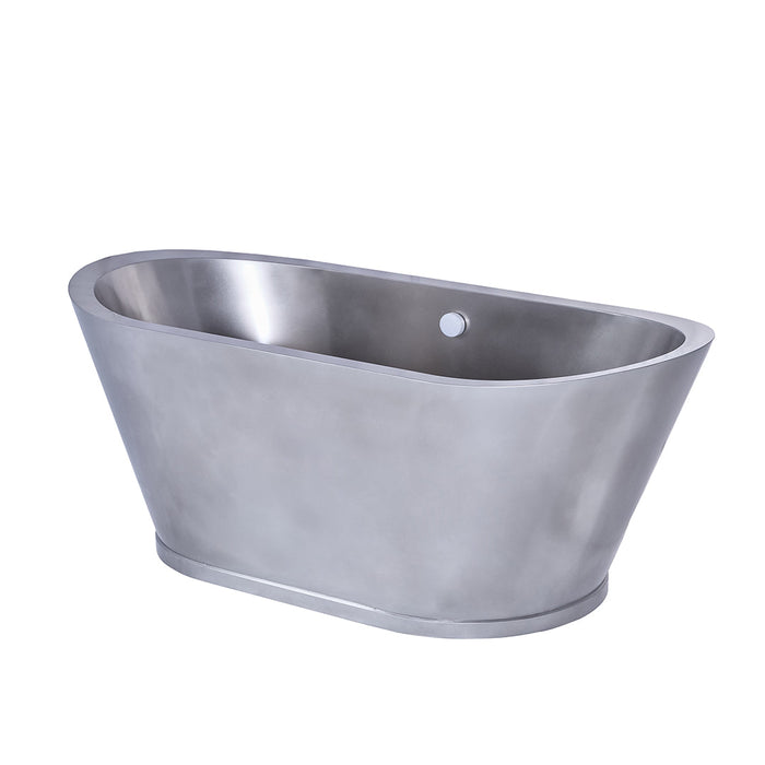Akicon Custom Handmade Stainless Steel Freestanding Bathtub — AKB30001-S