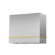 Akicon 36" Stainless Steel Wall Mount Range Hood with 600 CFM Vent Hood — AK-HS36HA-BSG-48