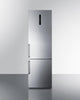 Summit 24" Wide Bottom Freezer Refrigerator FFBF181ES2