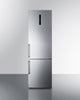 Summit 24" Wide Bottom Freezer Refrigerator With Icemaker FFBF181ES2IM