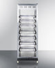 Summit 24" Wide Mini Reach-In Beverage Center with Dolly SCR1401RI