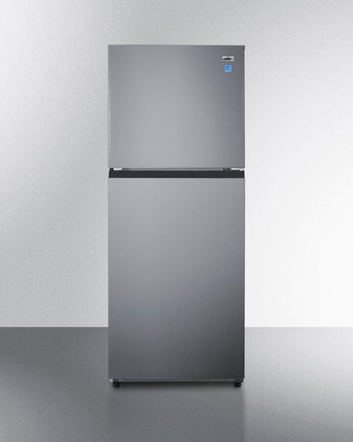 Summit 24" Wide Top Mount Refrigerator - Freezer with Icemaker FF1089PLIM - Farmhouse Kitchen and Bath