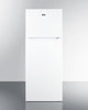 Summit 24" Wide Top Mount Refrigerator-Freezer With Icemaker FF1091WIM