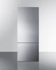 Summit 28" Wide Bottom Freezer Refrigerator FFBF279SSXIM