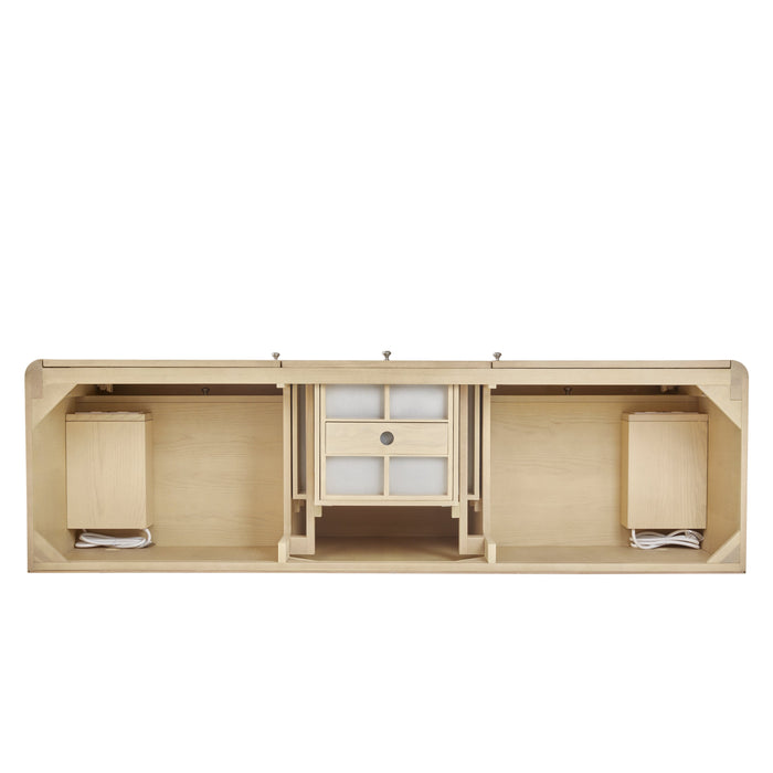 James Martin Gracyn 72" Double Bathroom Vanity, Coastal Driftwood