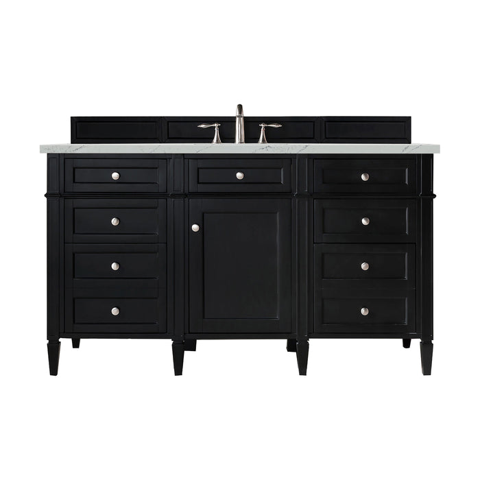 James Martin Brittany 60" Single Bathroom Vanity, Black Onyx